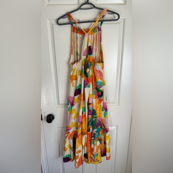 Anthropologie Daily Practice Frida Cross-Back Midi Dress - Picture 4 of 6